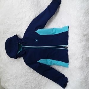 Spyder Girls Adore Insulated Snow Jacket Size Small Color Abyss